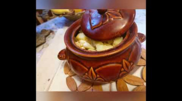 Грибы, курочка и картофель в горшочке ❤️
