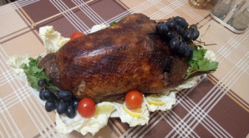 ГУСЬ с ЯБЛОКАМИ в ДУХОВКЕ ! ( праздничный вариант )