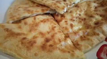 Хачапури.Хачапури на сковороде.