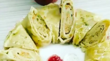 Ханум. Паровой рулет с мясом и овощами - Еда, иди ко мне сюда. Рецепт #shorts
