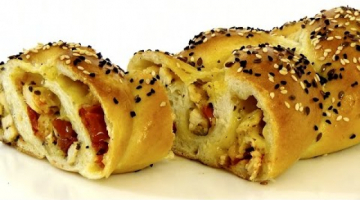 Хлебная коса с начинкой