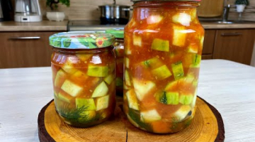 Хрустящие КАБАЧКИ на зиму! Не варю,не жарю,не запекаю! Ну ооочень вкусные кабачки!
