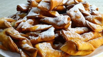 ХВОРОСТ, простой рецепт вкусного и хрустящего хвороста!