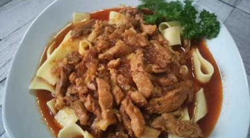 Идеальный соус с мясом для картофельного пюре лапши и лагмана.Гуляш.