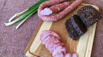 Из чего колбаска? Рецепт приготовления колбасы в духовке.