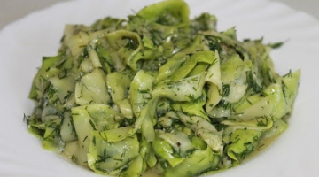 Кабачки маринованные,быстрый рецепт. Закуска из кабачков.