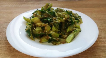 Кабачки по-корейски. Простая и бюджетная закуска для любого стола!!!