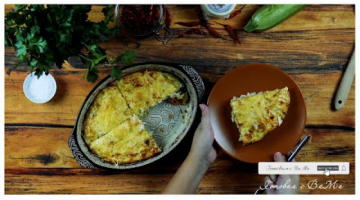 Кабачковая запеканка с курицей. Вкусная и полезная еда.
