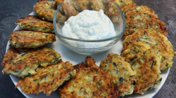 Кабачковые оладьи 