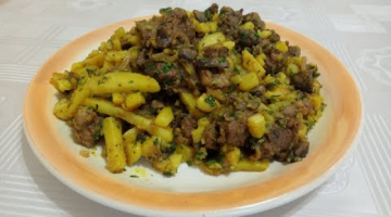 КАК ПРИГОТОВИТЬ ГОВЯДИНУ с ГРИБАМИ и КАРТОШКОЙ в КАЗАНЕ !!! НУ ООЧЕНЬ ВКУСНО !
