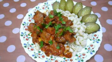 Как приготовить нежные куриные желудочки/ Вкуснейшая подлива к макаронам, кашам и картошке