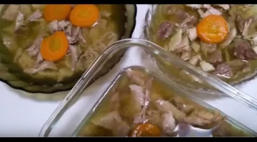 Как приготовить вкусный прозрачный  холодец.  Варим холодец  без желатина