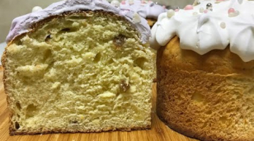Как Пух! Творожные Пасхальные Куличи с Белковой глазурью! Сдобные, Влажные И Очень Вкусные!