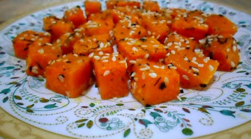 Как сделать ТЫКВЕННЫЕ кубики в духовке I Быстро и Вкусно из ТЫКВЫ простой рецепт # 208