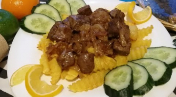 Как вкусно и быстро пожарить печень