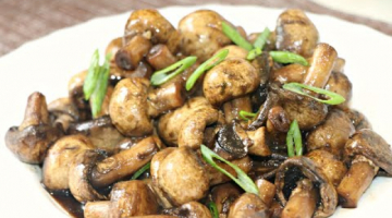 КАК ВКУСНО И БЫСТРО ПРИГОТОВИТЬ ГРИБЫ. Шампиньоны на сковороде