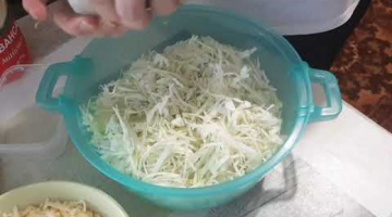 КАПУСТНЫЙ САЛАТ С МЯСОМ И СЫРОМ.ПРОСТО,БЫСТРО ,СЫТНО И ОЧЕНЬ ВКУСНО