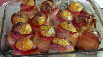Картофель в беконе,как это вкусно...