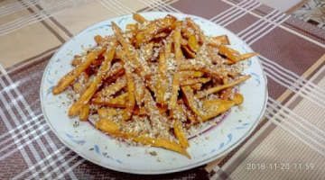 КАРТОФЕЛЬ  БАТАТ !  (новогодний десерт 2019 ! )