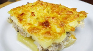 Картофельная запеканка с фаршем в духовке. Всегда сытно, вкусно и просто!