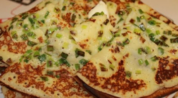 Картофельные блинчики с зеленым луком или Китайские Лепешки. Вкусно,нет слов!