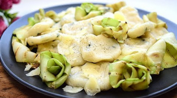 Картофельные Ньокки с Сыром и Кабачком
