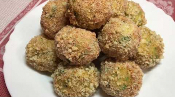 Картофельные шарики с сырной начинкой