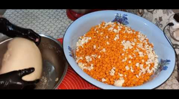 ??КАВКАЗ.МАНТЫ ИЗ ТЫКВЫ С КУРДЮКОМ И СЛИВОЧНЫМ МАСЛОМ