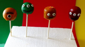 Кексики  из бисквита с сыром филадельфия   Cake Pops.