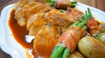 КЛАССИКА НЕМЕЦКОЙ КУХНИ,ЗАПЕЧЁННАЯ СВИНИНА!