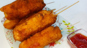 Когда вечером захотелось чего-нибудь вкусненького. СОСИСКИ В ДРОЖЖЕВОМ КЛЯРЕ. СОСИСКИ в ТЕСТЕ.