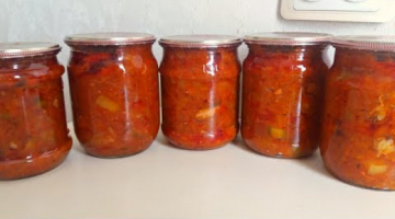 Консервация Салат из овощей и рыбы на Зиму Как Консервы. Вкуснейшый салат из Кабачков
