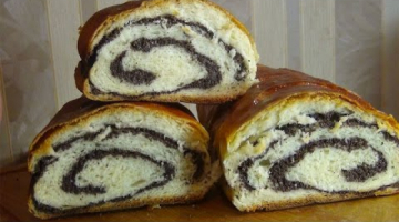 Король пирогов-рулет с маком 
