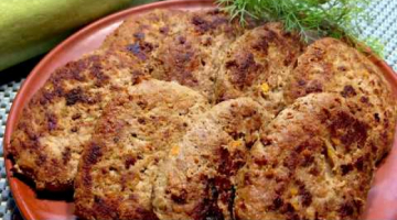 Котлеты с кабачками. Очень нежные и сочные котлеты!