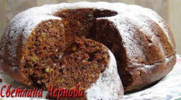 Коврижка -пышная и мягкая (постная )