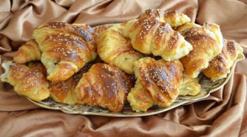 КРУАССАНЫ Нежная ХРУСТЯЩАЯ ФРАНЦУЗСКАЯ ВЫПЕЧКА ?