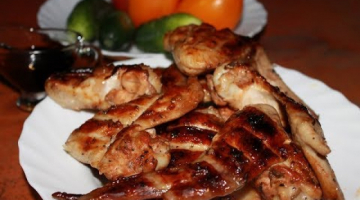 Крылышки на мангале. Маринад для куриных крылышек