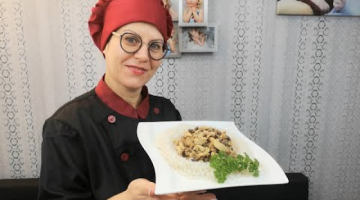 Куриная Грудка с Грибным Соусом! 