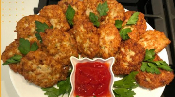 КУРИНЫЕ ОЛАДУШКИ бытрый рецепт