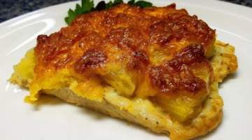 Куриные отбивные с ананасом 