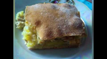 Курник из курицы с картофелем 