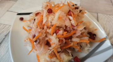 Квашеная Хрустящая капуста. простой Рецепт. Квашеная капуста с клюквой