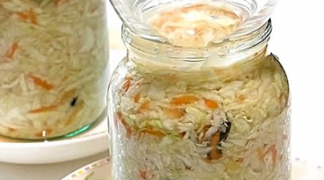 Квашеная капуста простой рецепт