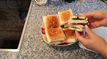 Лаваш, жареный с сыром