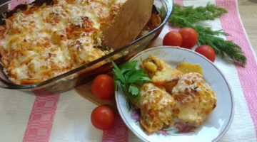 Легко и сытно!!! Запеканка из фарша, картофеля и сметаны. Идея для обеда или ужина №6.