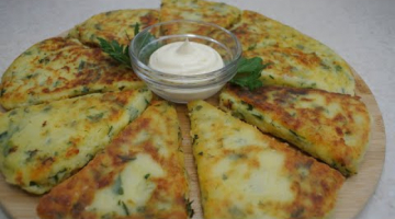 Ленивые пирожки с картошкой - готовлю всегда когда остался картофель! Просто и быстро
