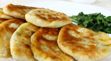 ЛЕПЕШКИ с картошкой на КЕФИРЕ (ПРЕСНУШКИ). Просто,но так вкусно!