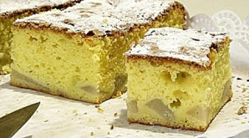 Летняя Шарлотка Блиц-рецепт