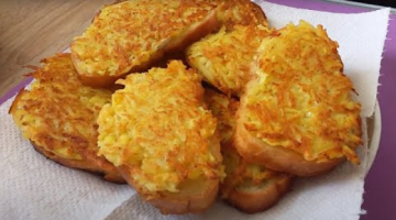 Любите драники? Дёшево и вкусно! Горячие бутерброды с картофелем.