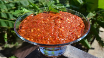 ЛЮБИТЕЛЯМ ОСТРЕНЬКОГО?ЯДРЕНАЯ АДЖИКА ЗА 15 МИН❤️САМАЯ ВКУСНАЯ